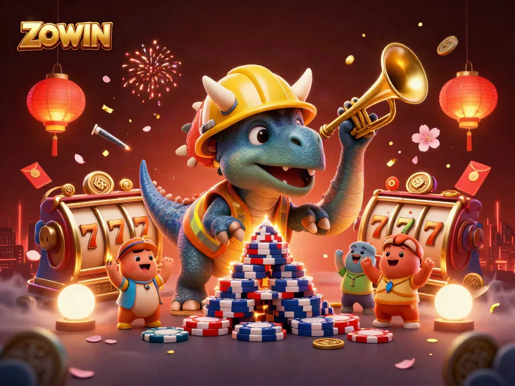 ZOWIN rewards players with vibrant 3D casino action in a festive gaming atmosphere.